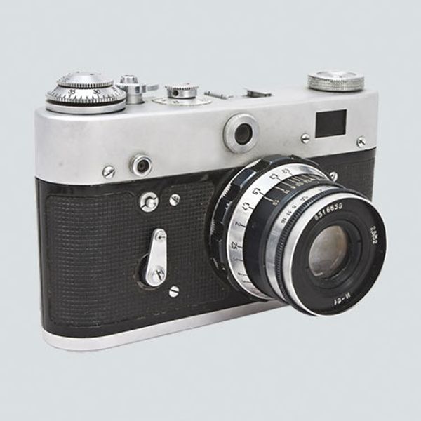 35mm kamera sølv